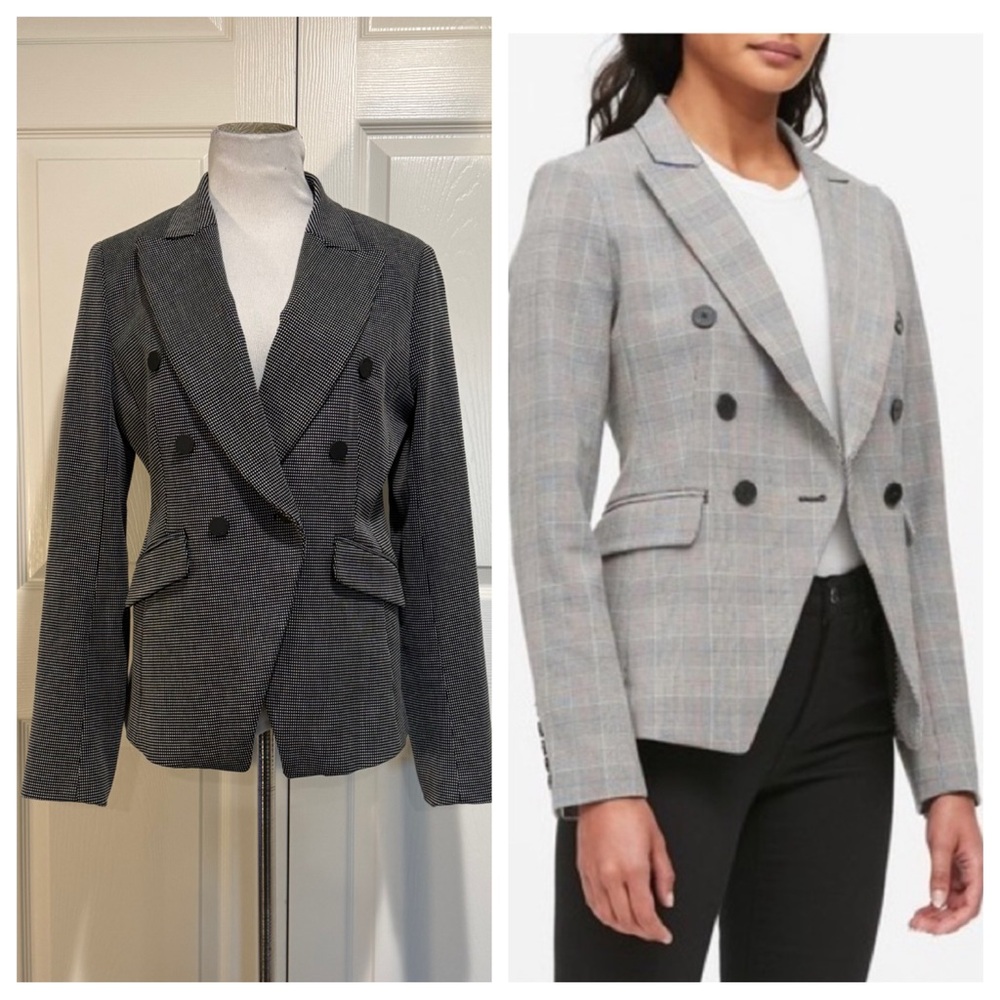 Banana Republic CADET DB PINDO
BLACK WHITE blazer